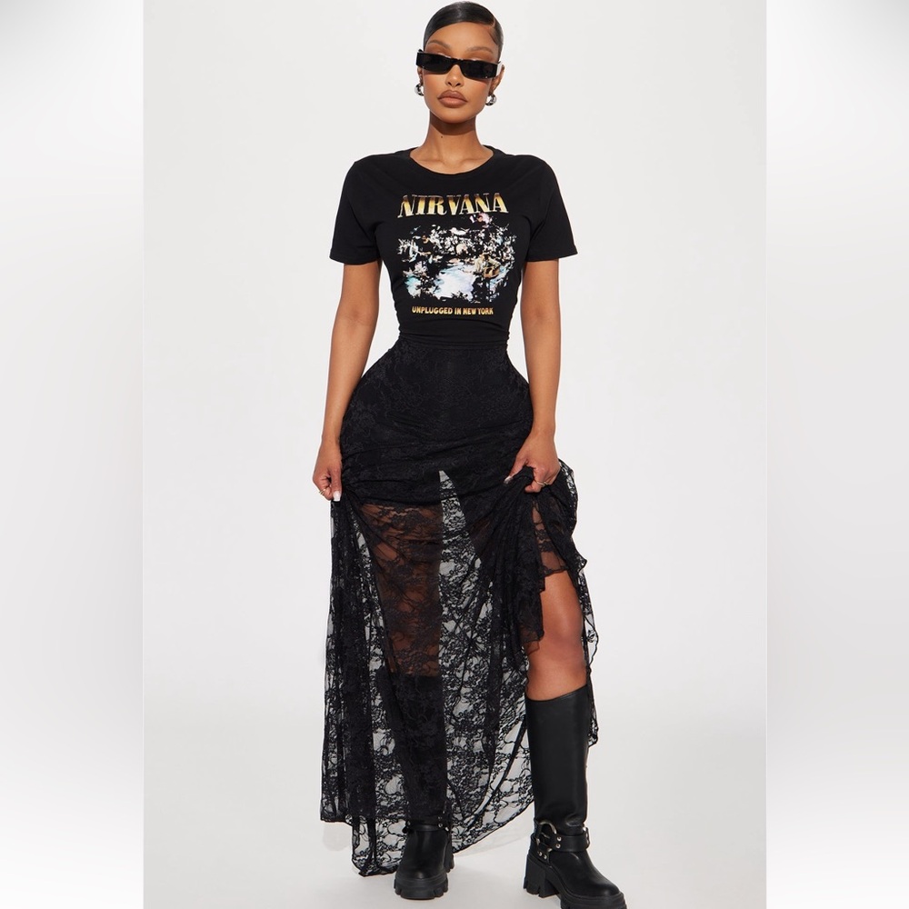Fashion Nova Lace Maxi Skirts